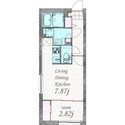 エスリードコート今池の物件間取画像